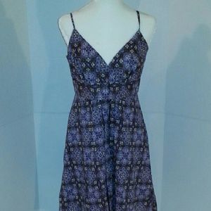 New York & Co Purple Sundress Size 10