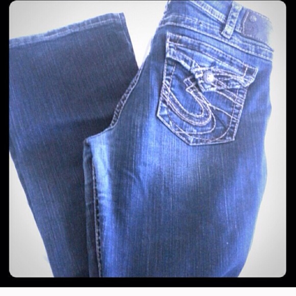 Silver jeans