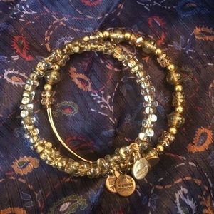 Set of two Alex and Ani bangles