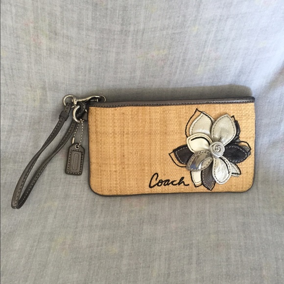 Coach wristlet/clutch