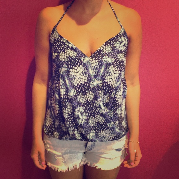 Blue snake Aqua tank