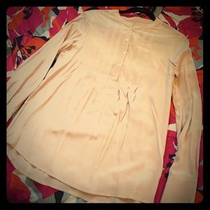 JCrew light pink/rose blouse!