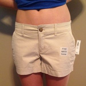 Kaki Old Navy 3.5" Shorts