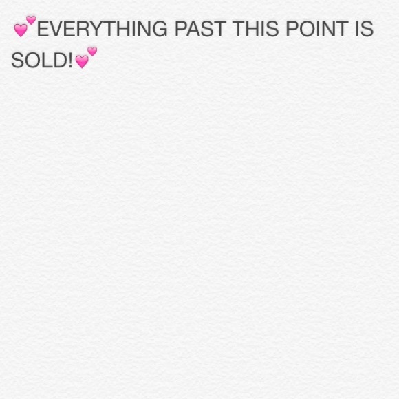 💕EVERYTHING PAST THIS POINT IS SOLD!💕 - Picture 1 of 1