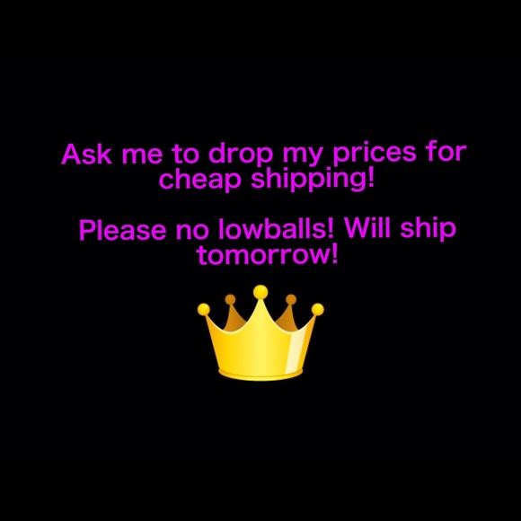 ASK ME TO GET DISCOUNTED SHIPPING!
