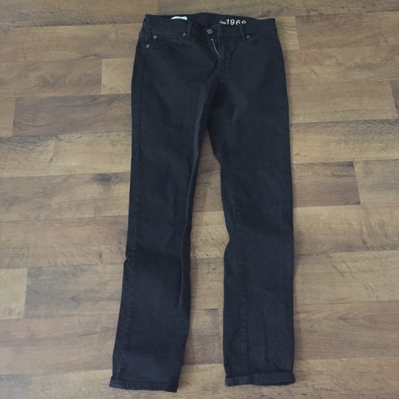 Gap jeans. Super comfy and slim fit