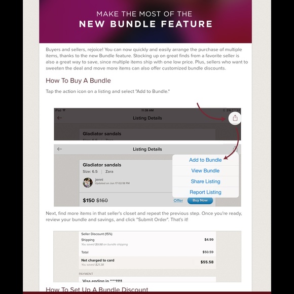 Additional 15% off bundles!! - Picture 2 of 4