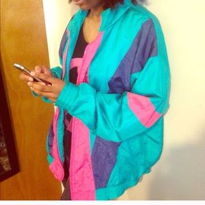 Nylon vintage jacket