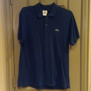 Men's Navy blue Lacoste size 4