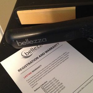 Bellezza 1.25" Flat Iron WITH LIFETIME WARRANTY