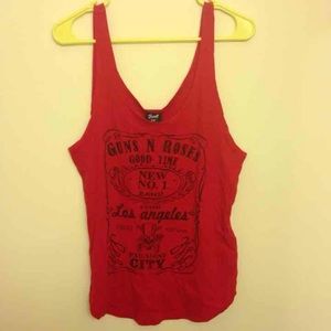 NWT GUNS AND ROSES TANK