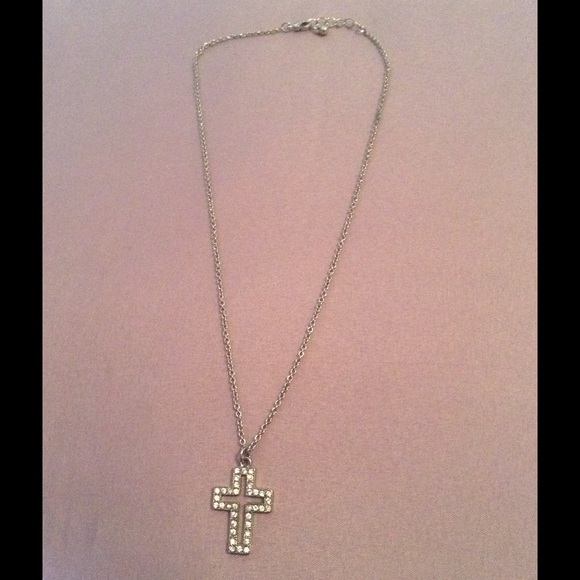 Silver Cross Necklace