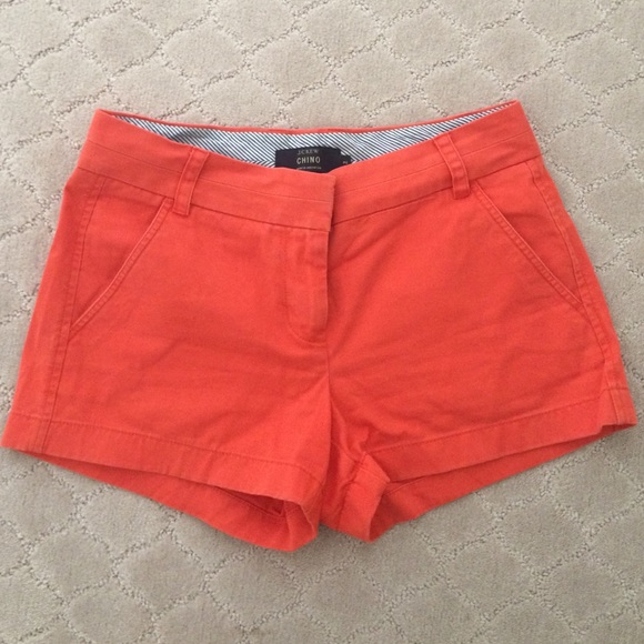 j.Crew chino shorts and Lulu lemon shorts