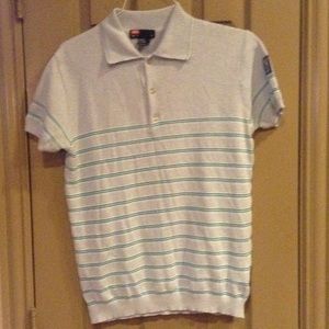 Men's Diesel baby blue striped shirt