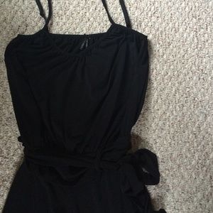 Black one piece jump suit!!!
