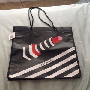 Brand new sephora bag! Cute lipstick new With tags