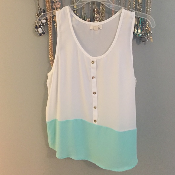 Color Block Tank