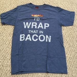 I'd wrap that in bacon tee