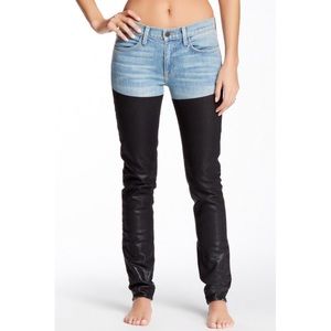 Wildfox Marianne poetry thigh high skinny jeans