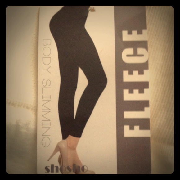 NWT Fleece lined leggings