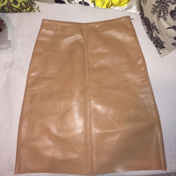Scoop NYC leather skirt.