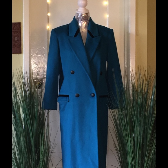 Turquoise Blue Coat