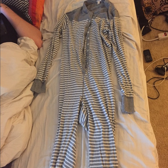 J crew striped onesie