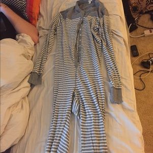 J crew striped onesie