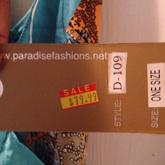 NWT Paisley Handkerchief Maxi Dress - Picture 2 of 4