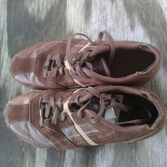 Diesel 7.5 Brown suede on leather