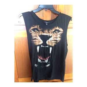 Tiger muscle tank