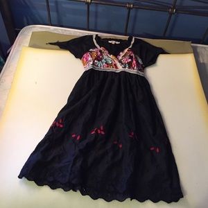 Black summer dress