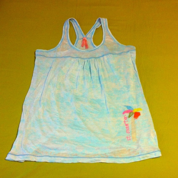 Light Blue St. Maarten Tank