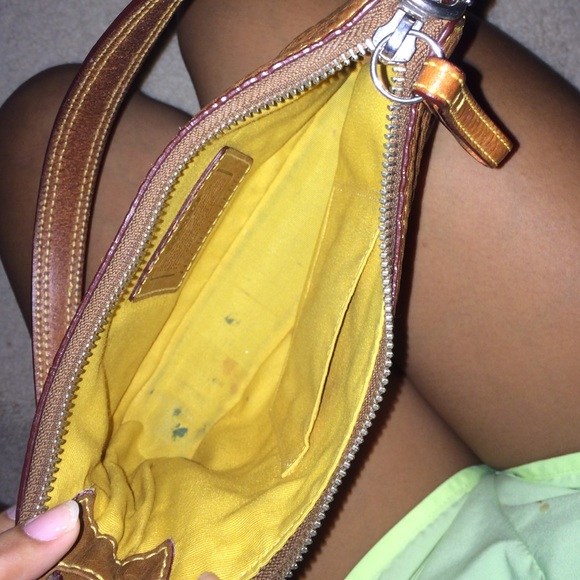 Tan Small Coach Purse - Picture 3 of 3