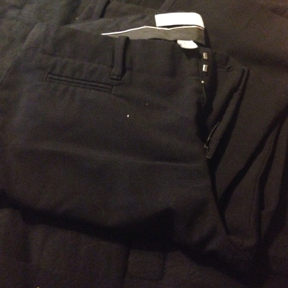 X long black slacks