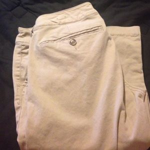 X long khaki pants