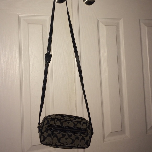 Black Coach Over the Shoulder Purse