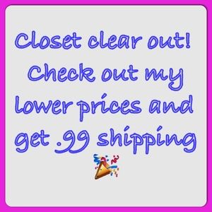 Closet clear out