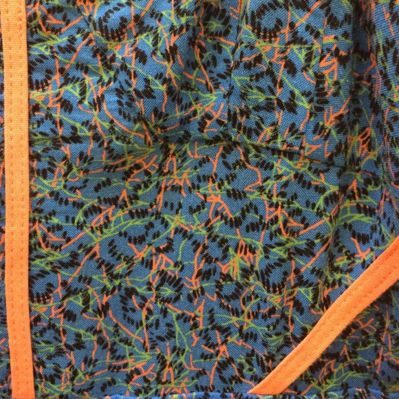 size 0 urban outfitters neon piped sundress - Picture 3 of 3