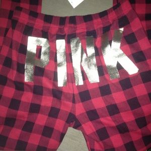 Pink thermal leggings