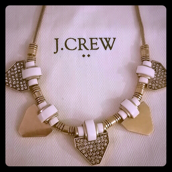 J. Crew Jewelry - J. Crew two toned arrow necklace