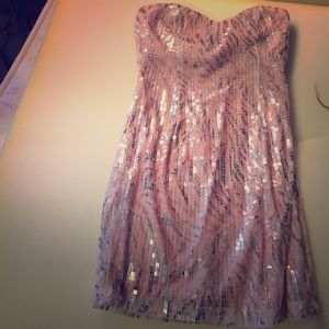 Pink Sequiney Party Dress