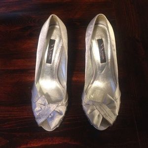 Nina Silver Dress Shoes