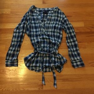 American Eagle long flannel