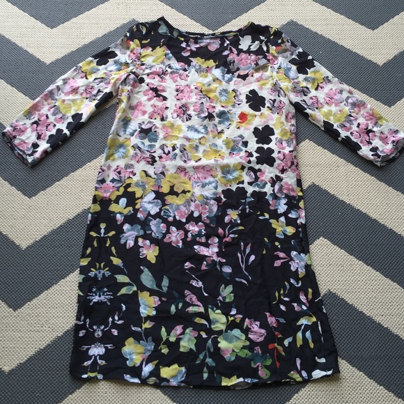 Mango open back mini dress