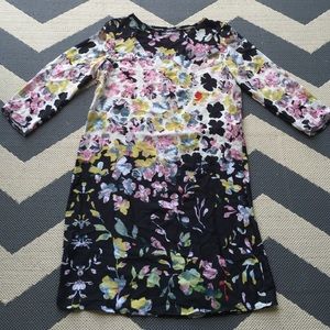 Mango open back mini dress