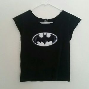 BATMAN crop top hipster vintage summer festival