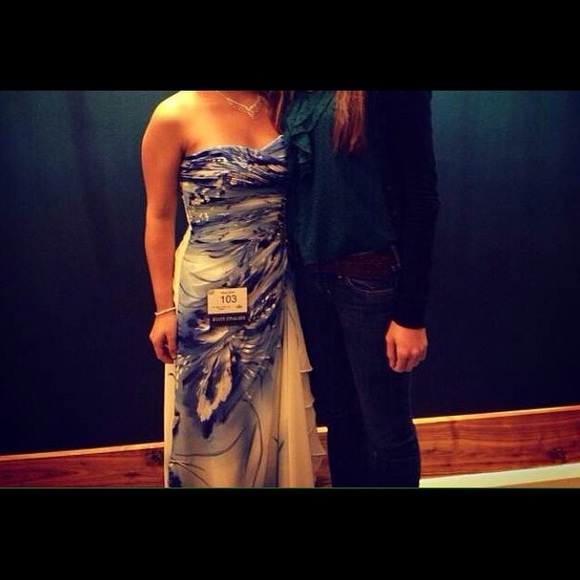 Size four pageant dress