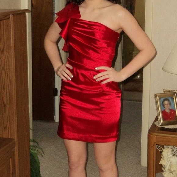 Beautiful red dress