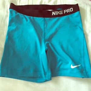 Teal Nike pro